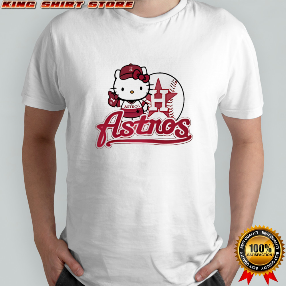 Hello Kitty Astros baseball shirt