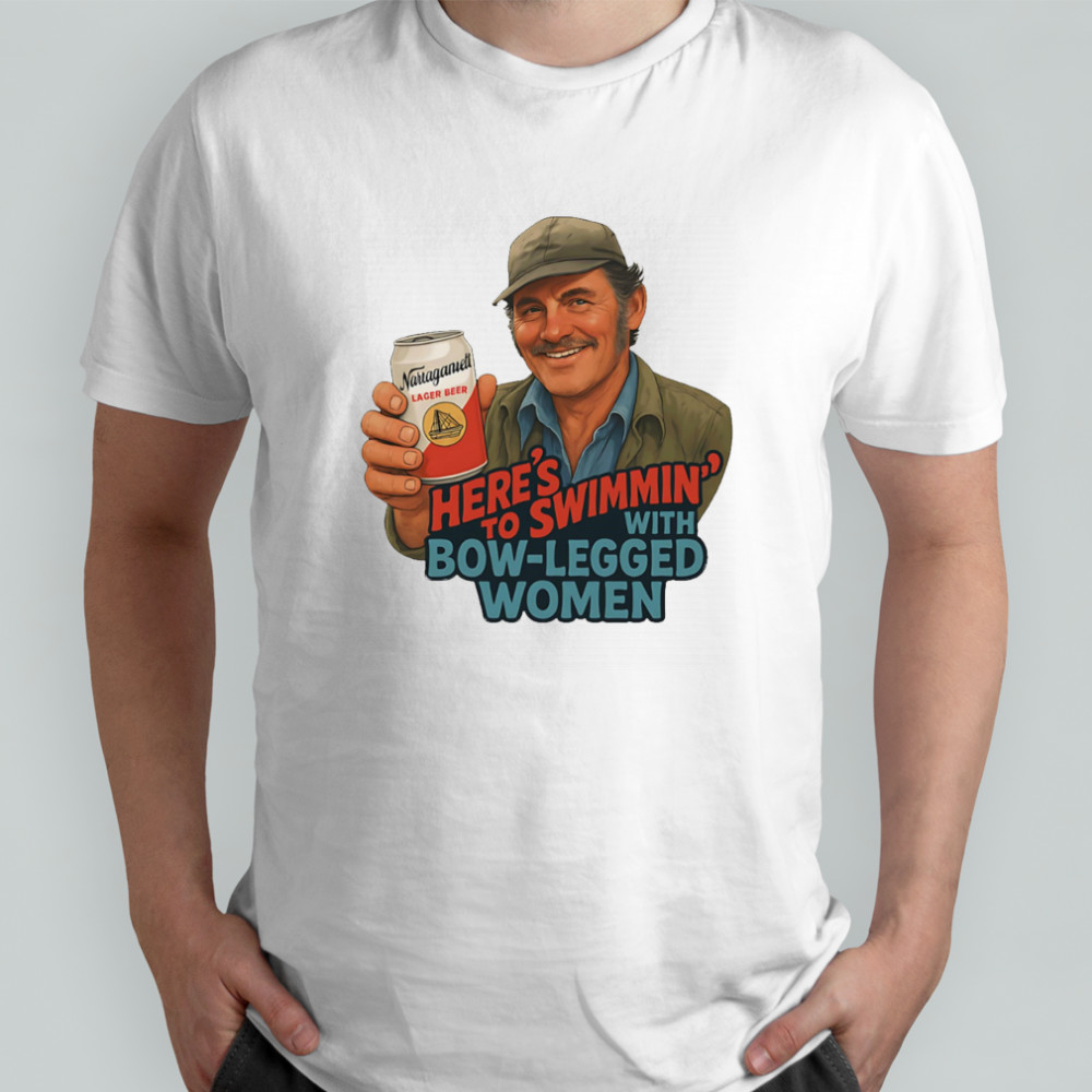 Here’s to Swimmin’ Quint Jaws shirt