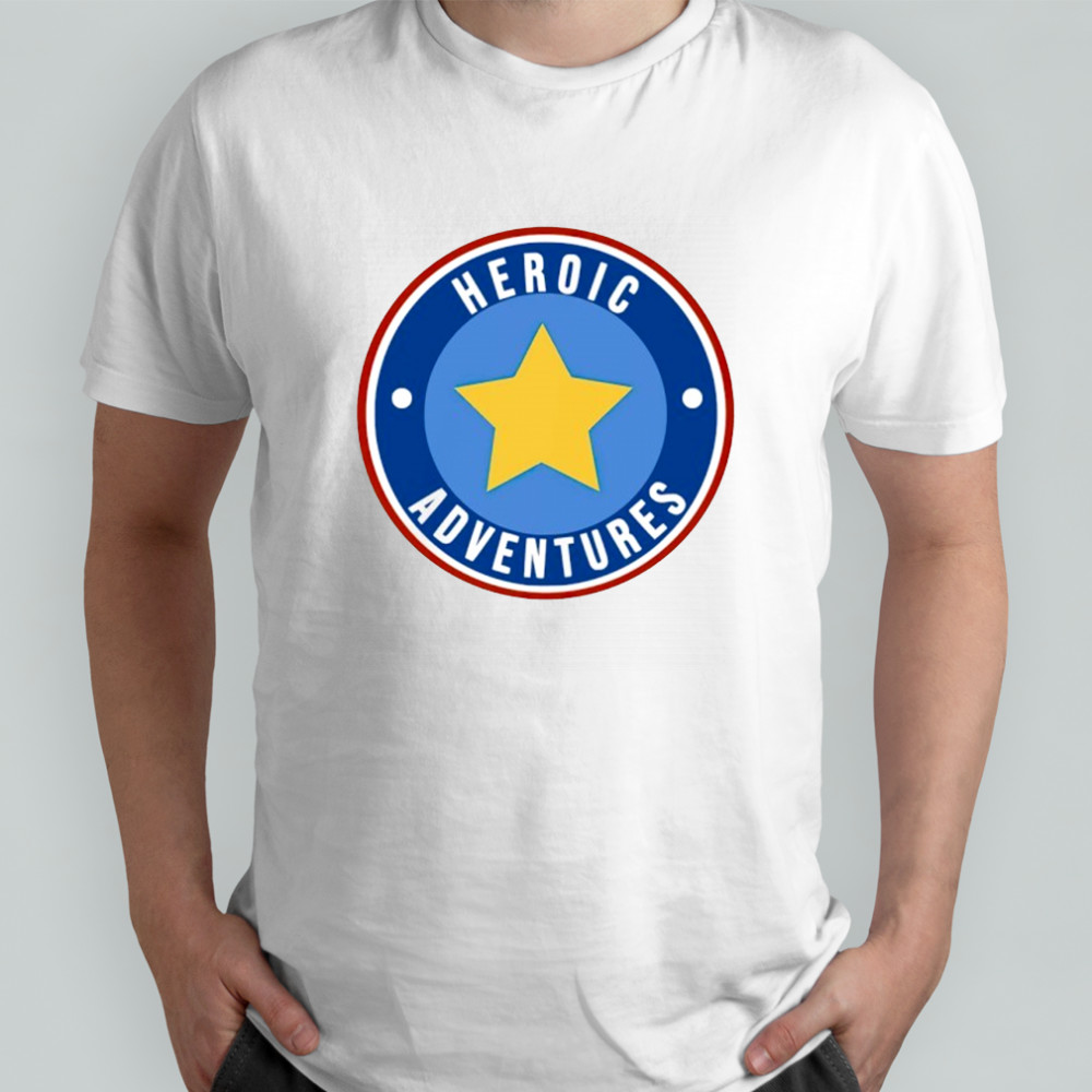 Heroic Adventures logo shirt