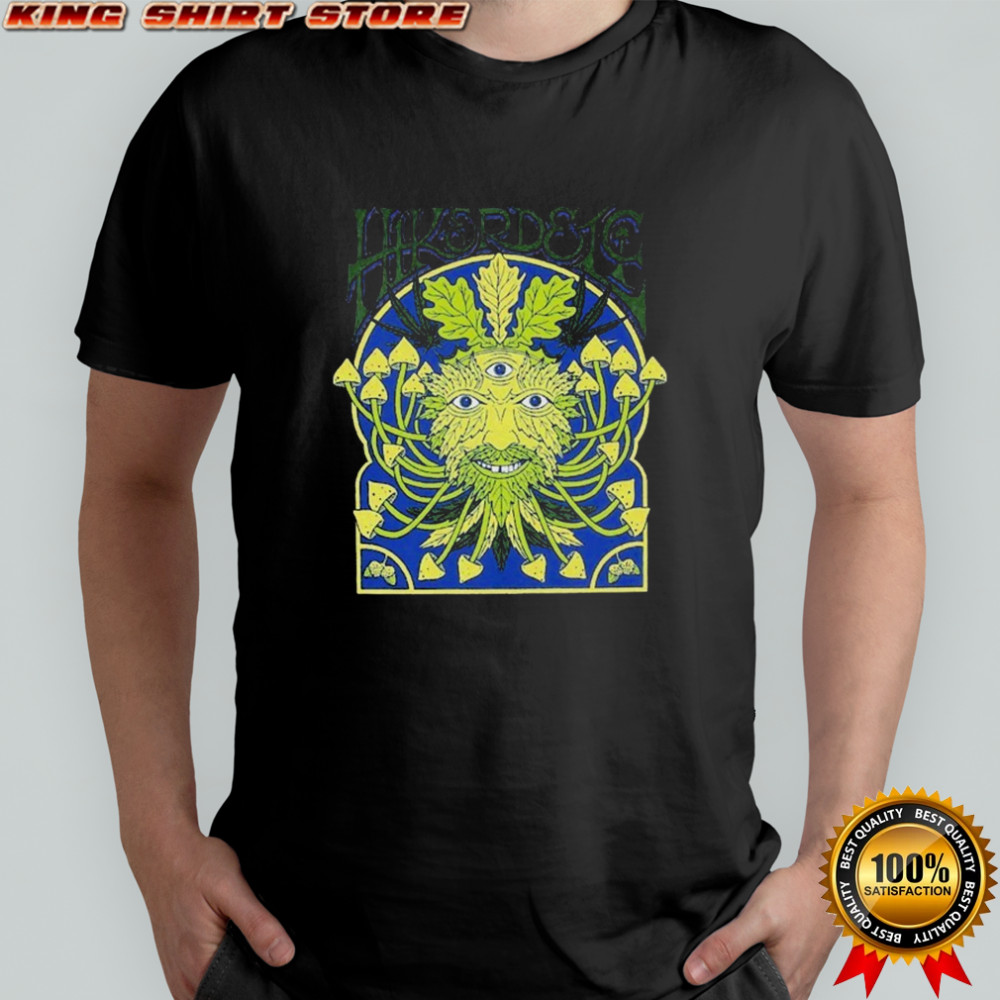 Hikerdelic Green Man 3 Eyes T-shirt