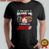 Horror characters you can’t scare me I work at Advance Auto Parts shirt