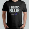 I Bleed Blue Buffalo Bills Logo T-Shirt