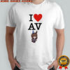 I love av Uma Musume anime shirt