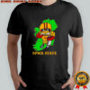 Iowa State Cyclones football mascot jump up graphic shirt