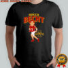 Iowa State Football Rocco Becht Caricature cartoon shirt