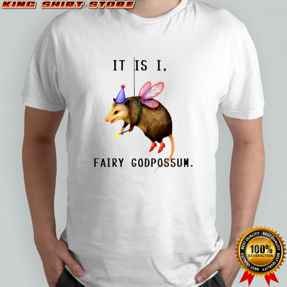 It is I fairy Possum funny possum shirt