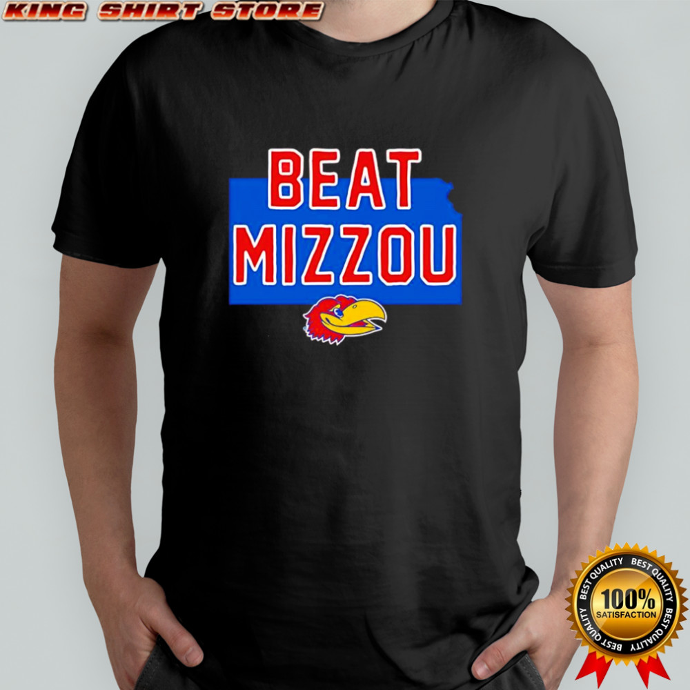 Jayhawk Kansas Beat Mizzou logo shirt