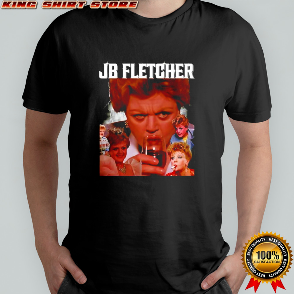 Jb Fletcher Angela Lansbury graphic shirt