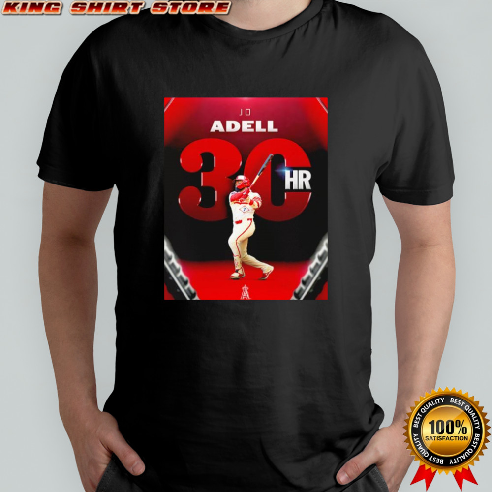 Jo Adell 30-homer season poster shirt