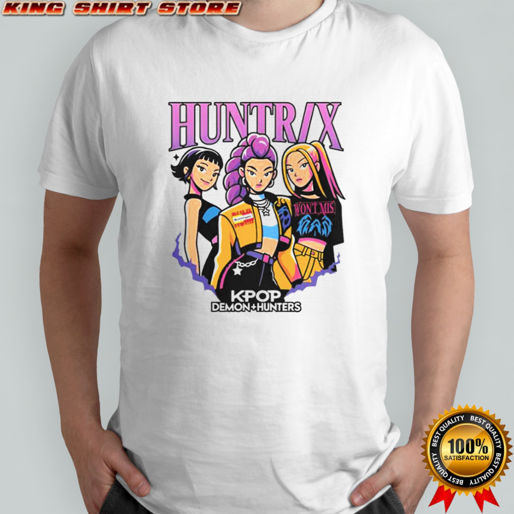 K-POP Huntress Demon Hunters Illustration T-Shirt