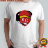 KC Mustache Heart Red Kansas City Chiefs shirt