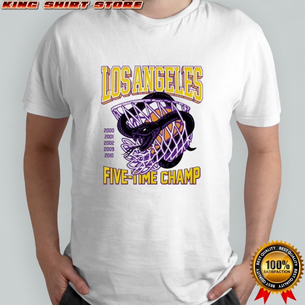 Kobe Bryant Mamba Los Angeles five-time Champ shirt