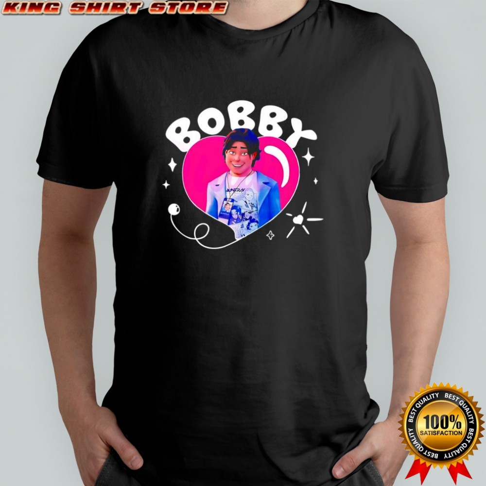 Kpop Demon Hunters Bobby heat music lover graphic shirt