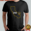 LA Galaxy 310 Area Code State T-Shirt
