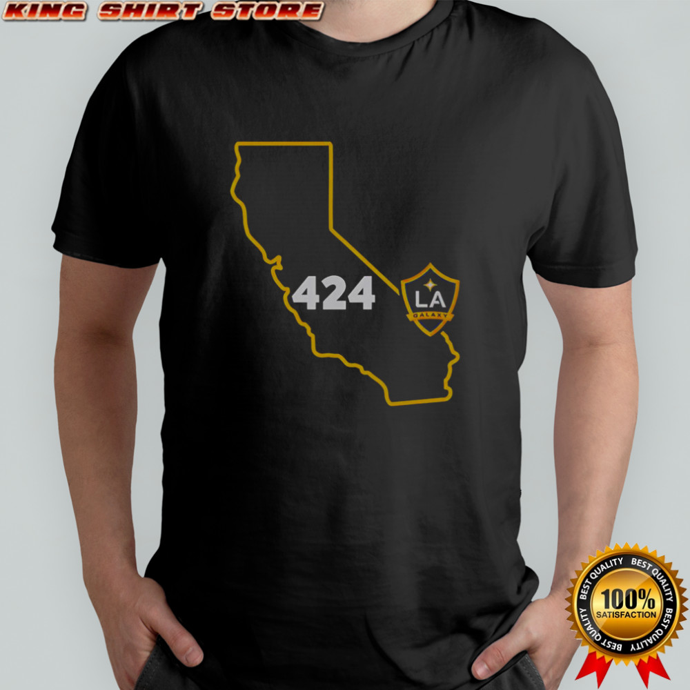 LA Galaxy 424 Area Code State T-Shirt