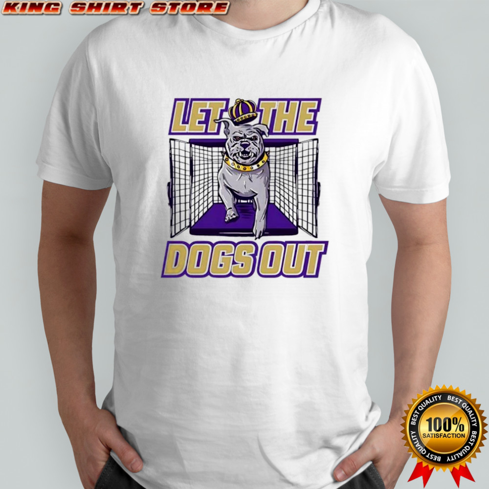 Let the dogs out James Madison Dukes football shirt