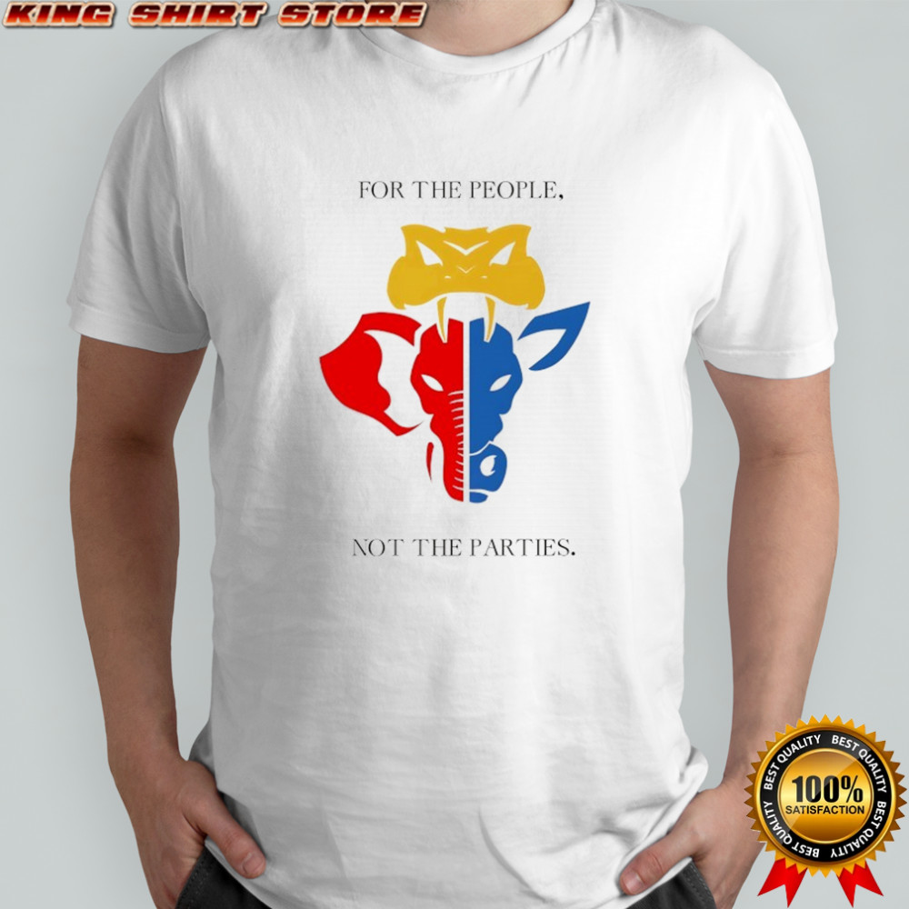 Libertarian Gadsden Snake for the people not the Parties shirt