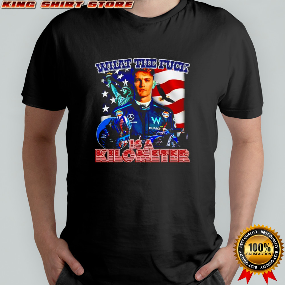 Logan Sargeant Williams what the fuck is a kilometer shirt