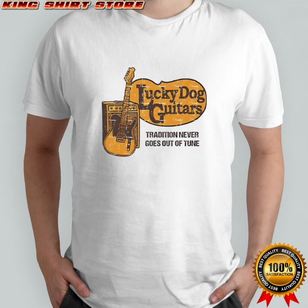 Lucky dog guitars cracker barrel shirt