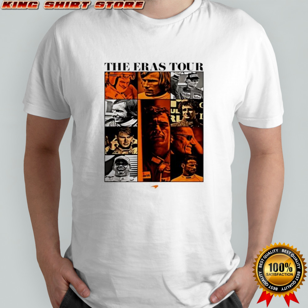 Mclaren Racing The Eras tour 2025 shirt