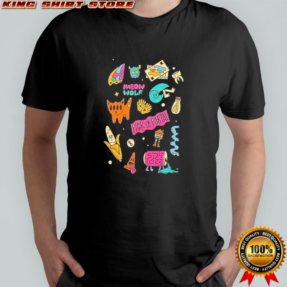 Meow Wolf Pick Ur Portal T-shirt