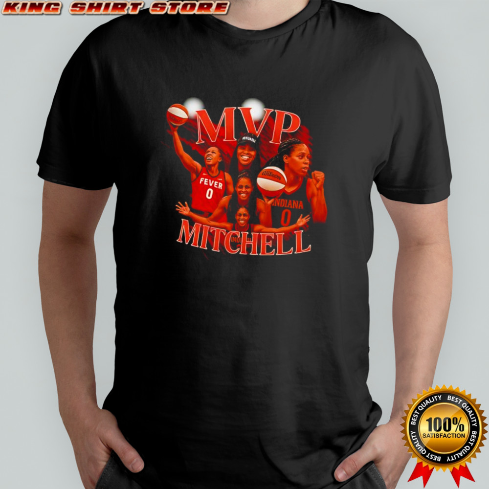MVP Kelsey Mitchell Indiana Fever shirt