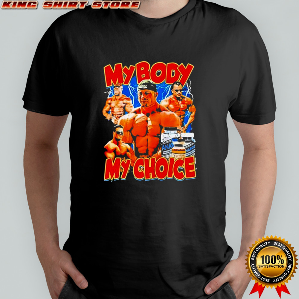 My body my choice feminist pro choice lighting graphic shirt