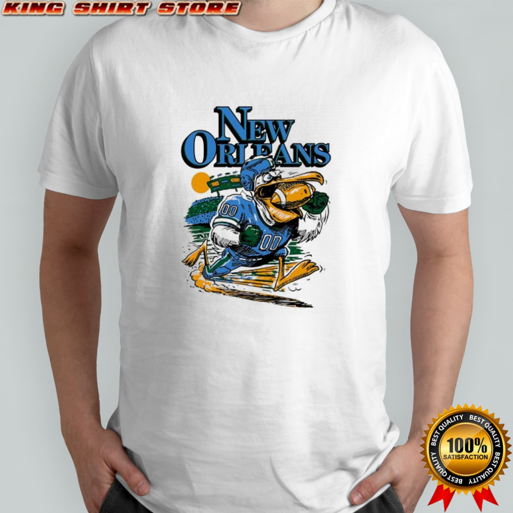 New Orleans Tulane Green Wave football mascot shirt