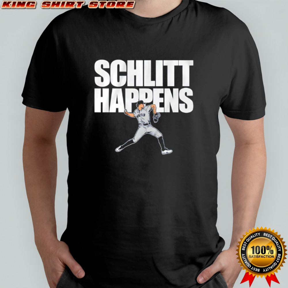 New York Yankees Cam Schlittler Schlitt Happens player 2025 shirt