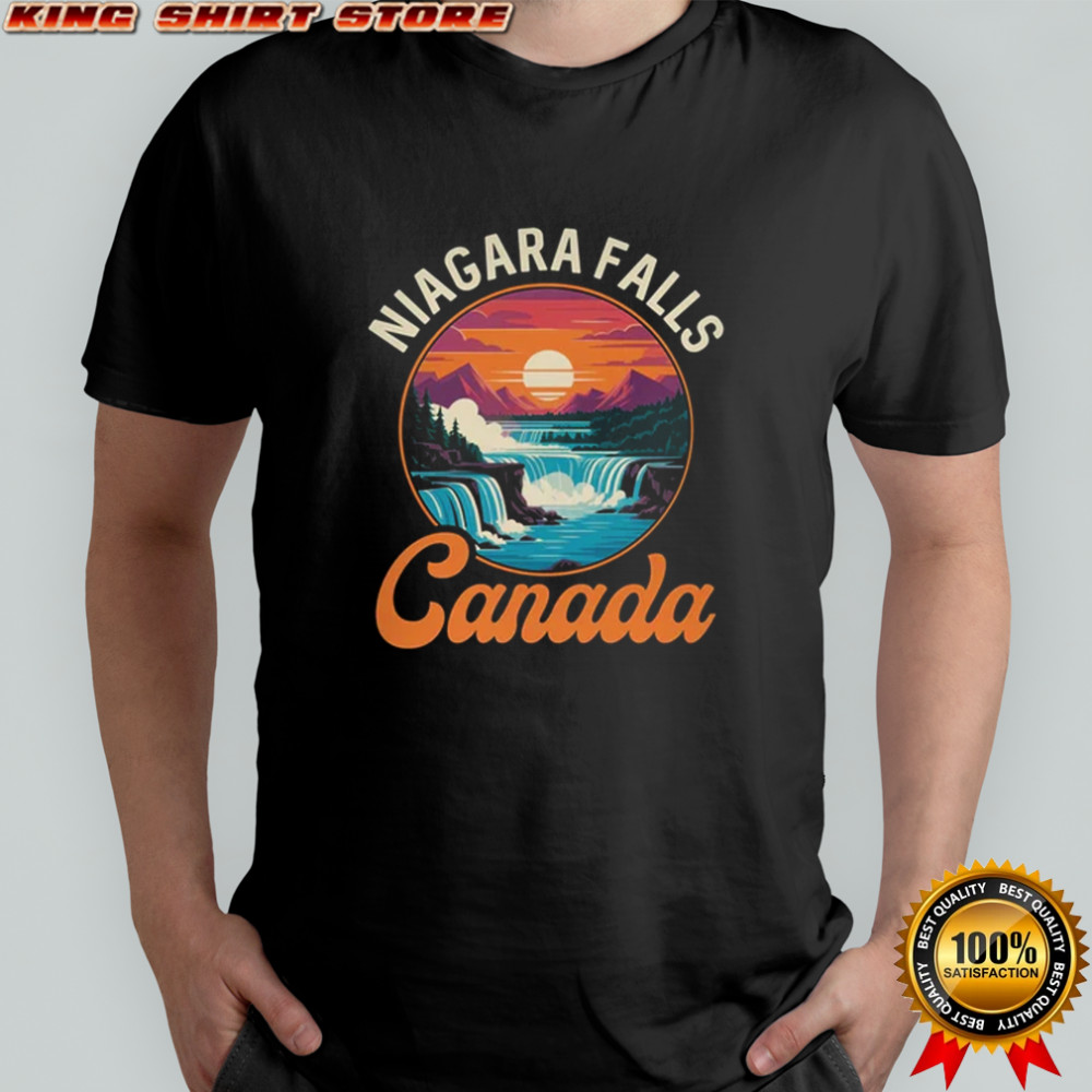 Niagara Falls Canada Retro Family Vacation Trip Men Women shirt