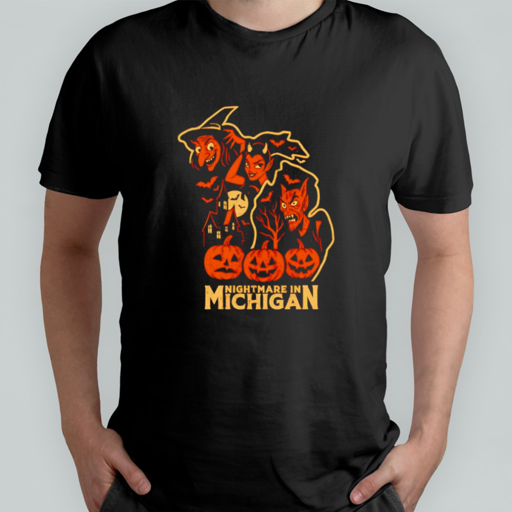 Nightmare in Michigan Halloween shirt