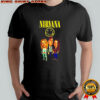 Nirvana Kurt Cobain Black cartoon shirt