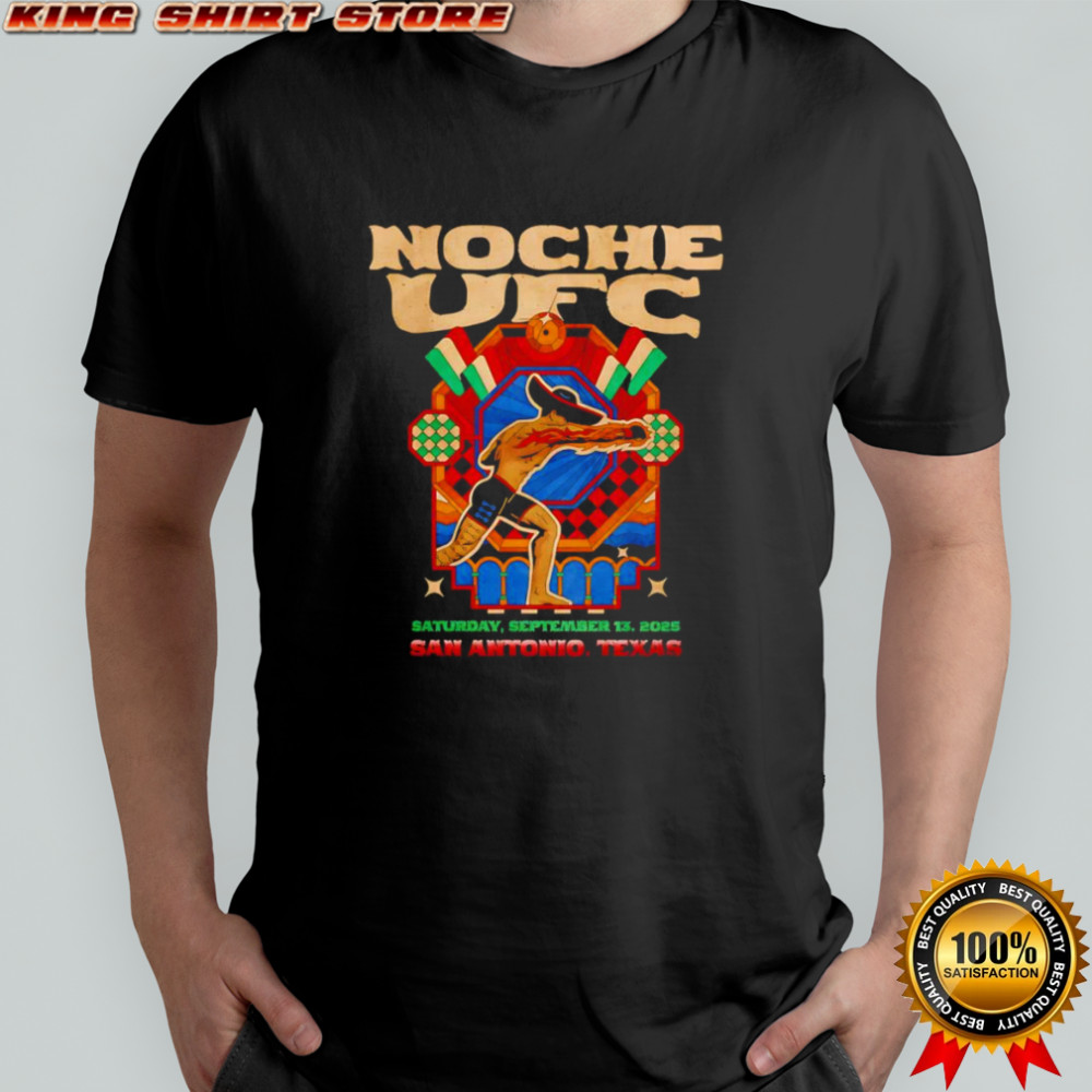 Noche UFC 2025 Fiery Punch shirt