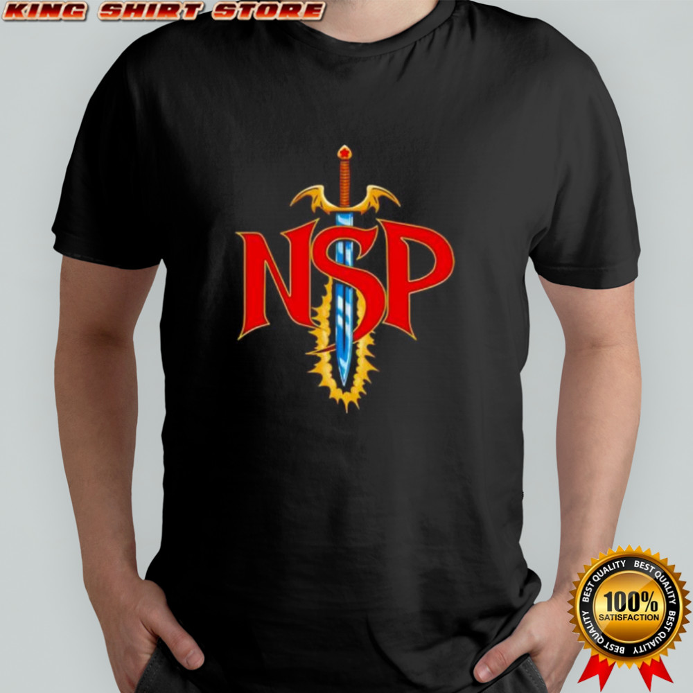 NSP Sword logo shirt