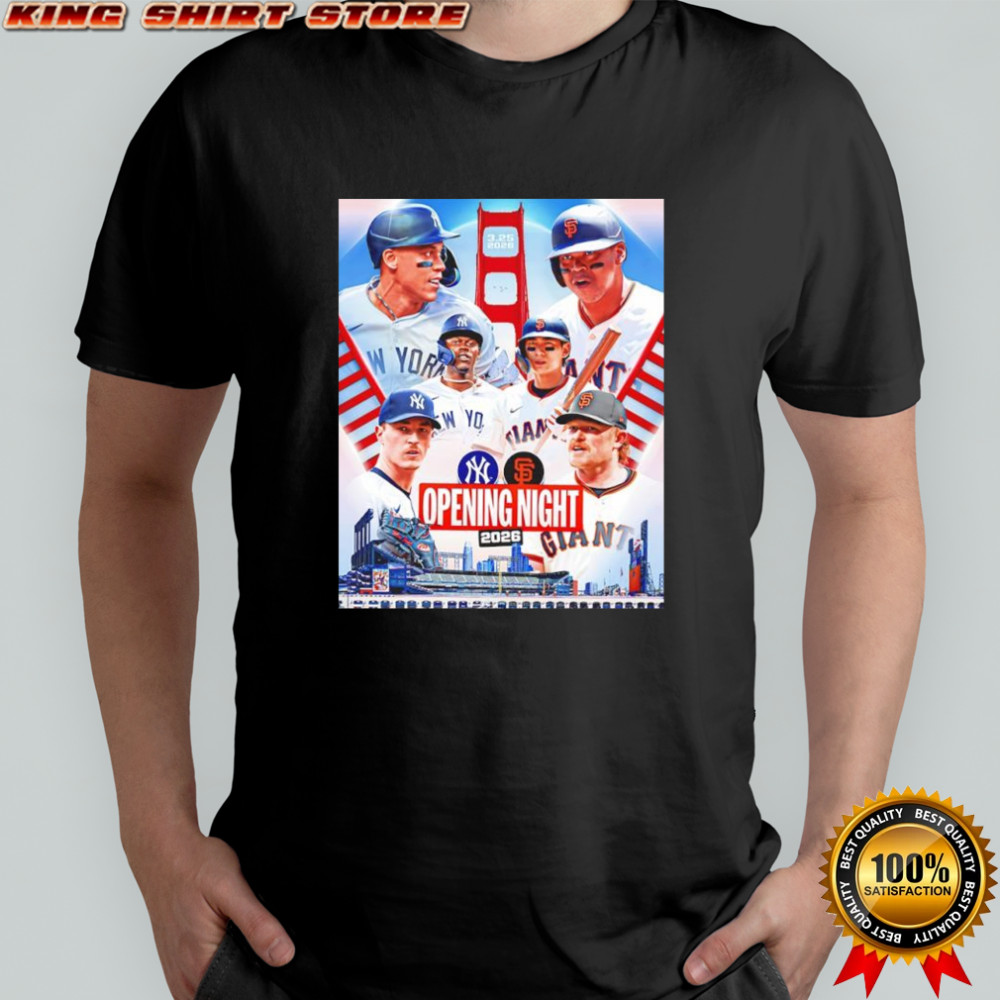 Opening Night 2026 MLB season shirt