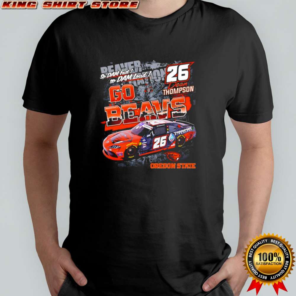 Oregon State Beavers Dean Thompson Car shirt