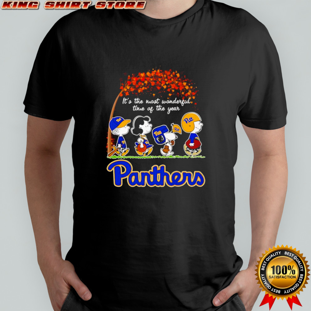 Peanuts it’s the most wonderful time of the year Panthers shirt