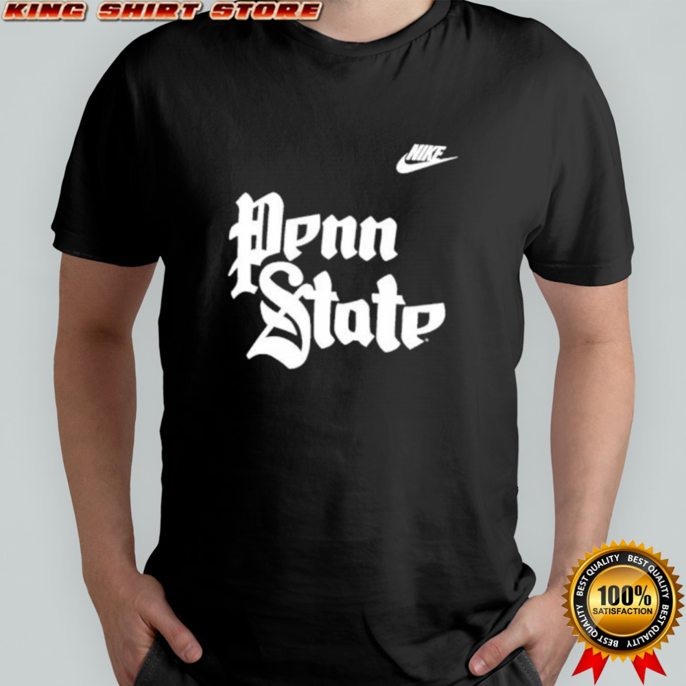 Penn State Nittany letter style shirt