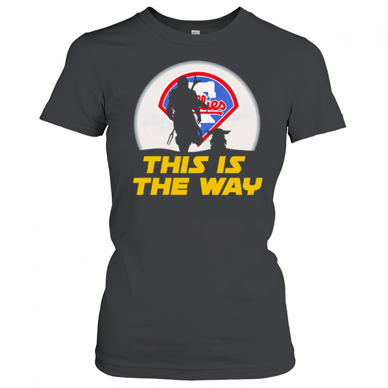 Philadelphia Phillies Star Wars This Is The Way shirt