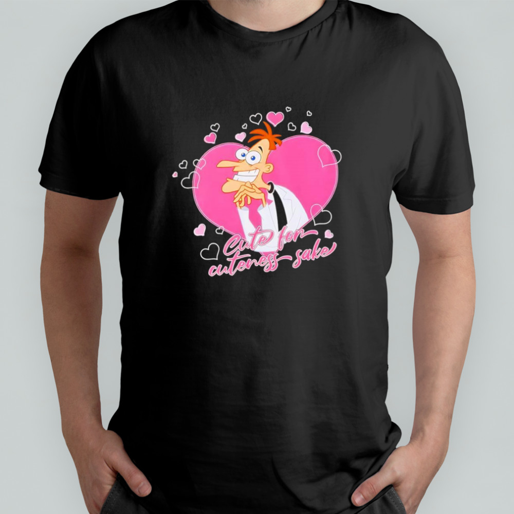 Phineas and Ferb Doofenshmirtz heart shirt