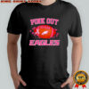 Pink out Philadelphia Eagles football shirt