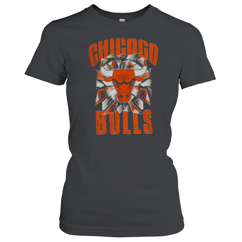 Pro Standard Bulls Shattered Backboard T Shirt