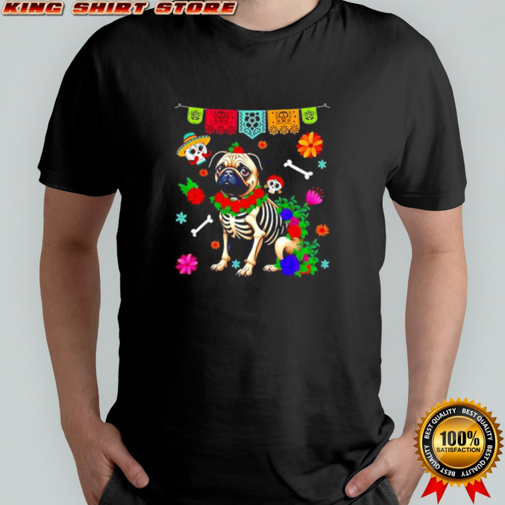 Pug Halloween Christmas shirt
