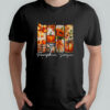 Pumpkin Season Coquette Fall Autumn Sunflower Floral Leopard shirt