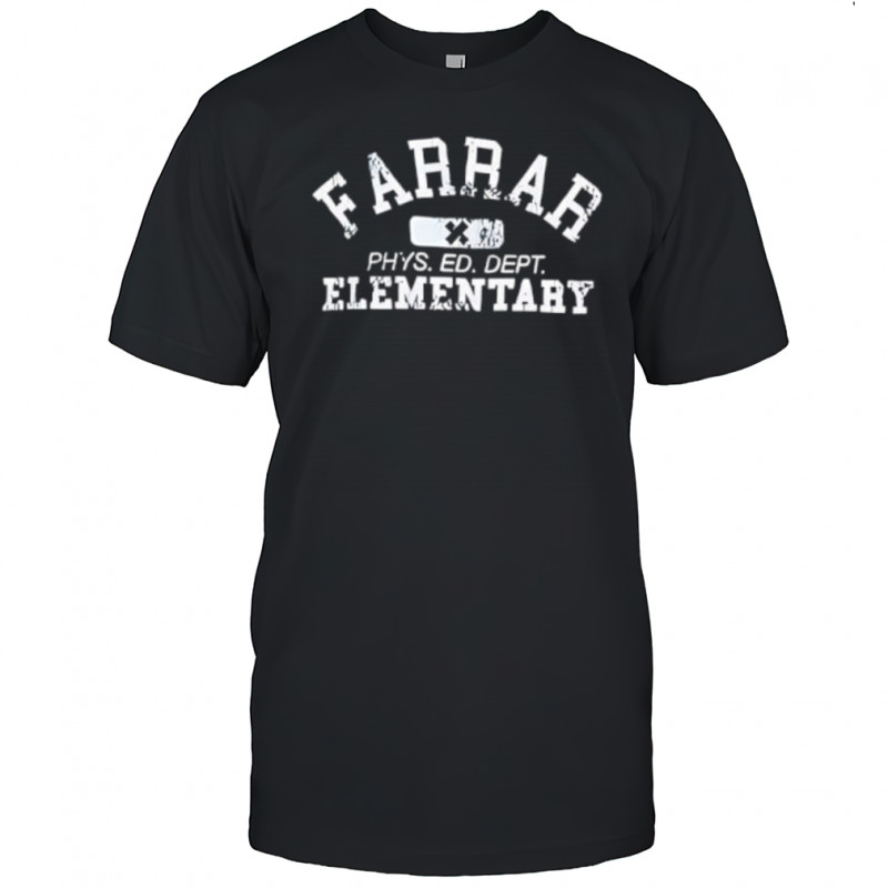 Pxlr farrar elementary merch shirt