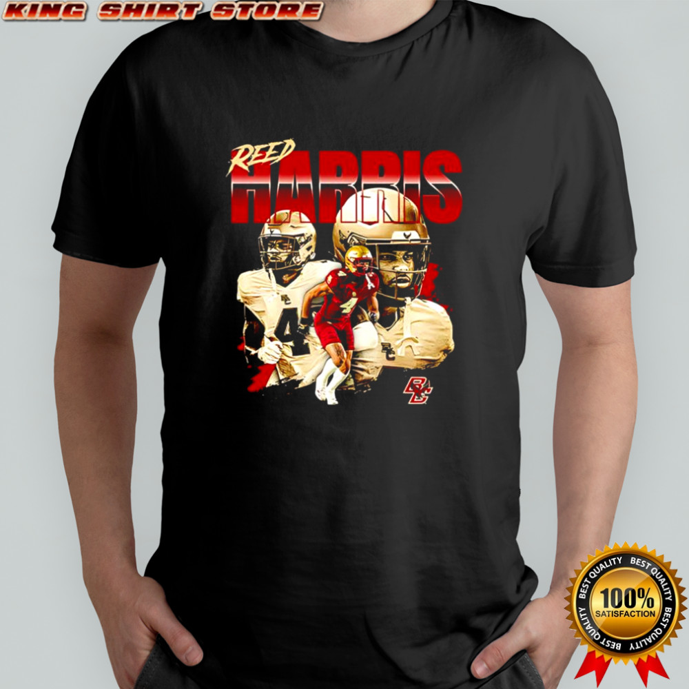 Reed Harris BC football graphic shirt