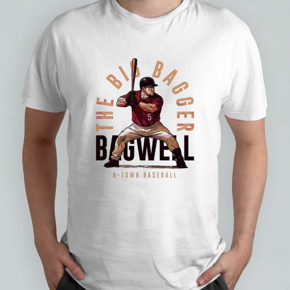 Retro Style Jeff Bagwell Houston Baseball The Big Bagger Shirt