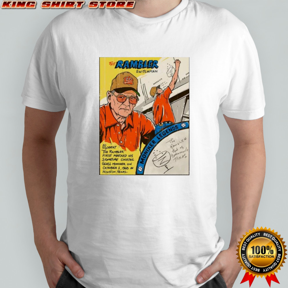 Robert the Rambler switchman moniker legends card comic shirt