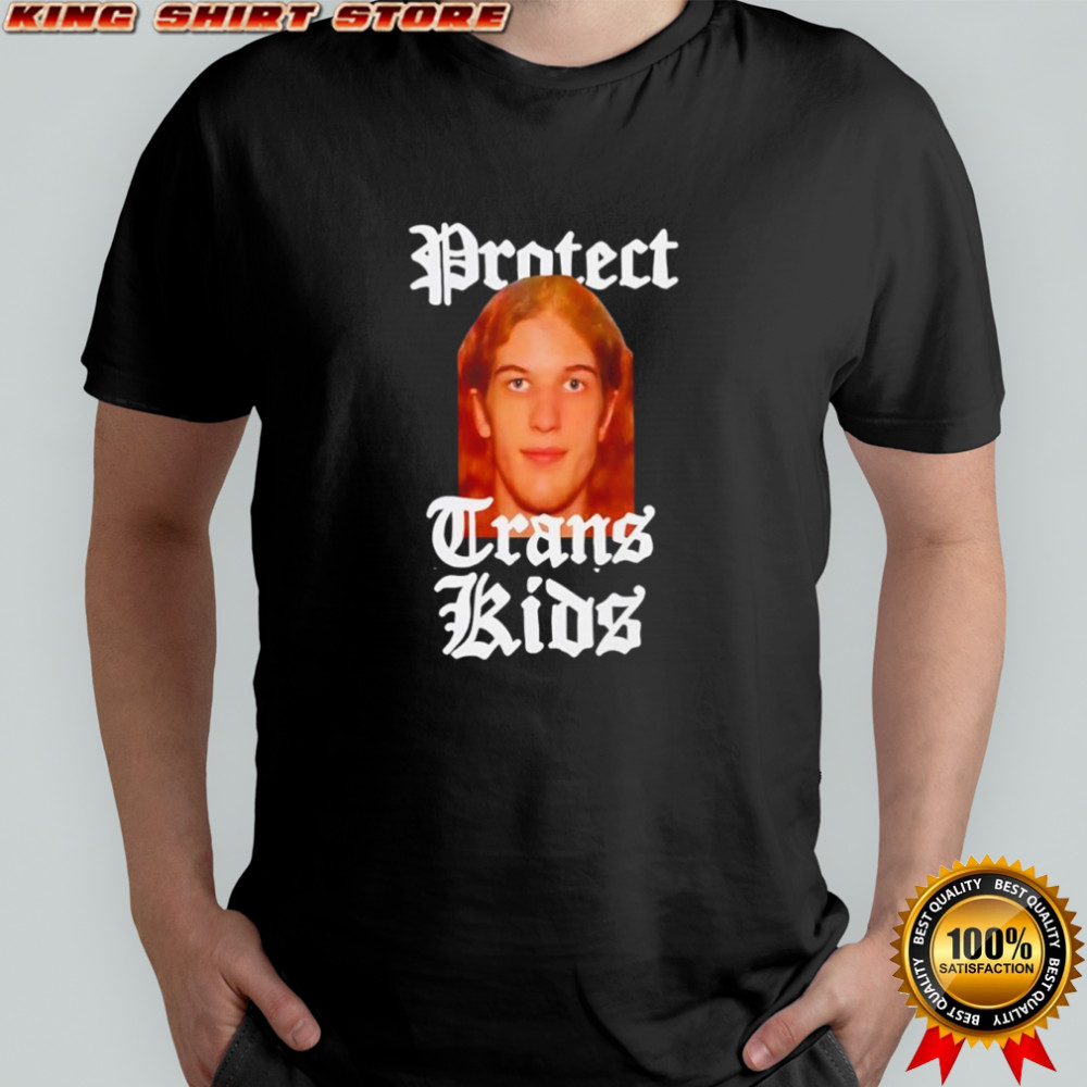 Robin Westman protect trans kids shirt