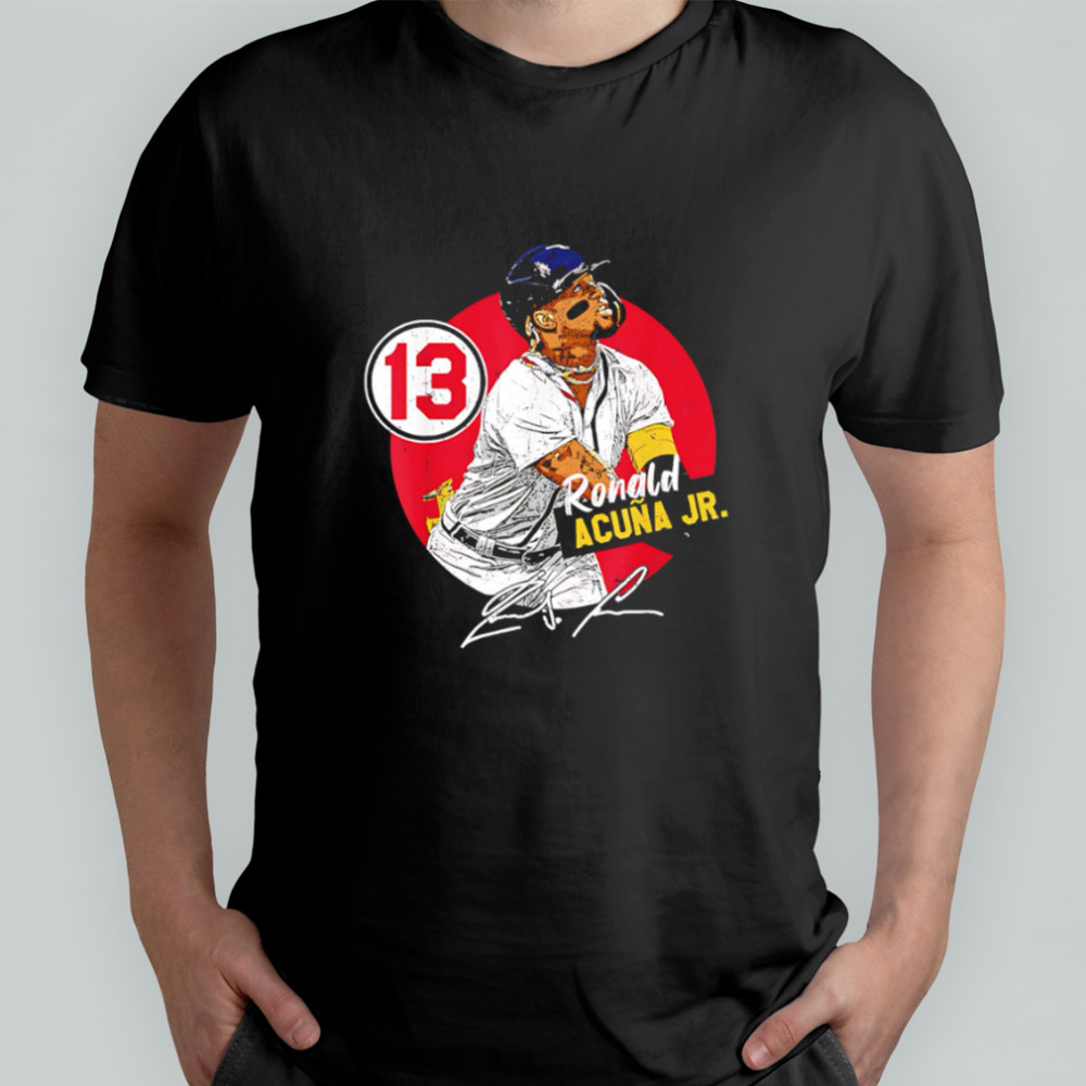 Ronald Acuna Jr. Atlanta Baseball MLB Players vintage 90s shirt